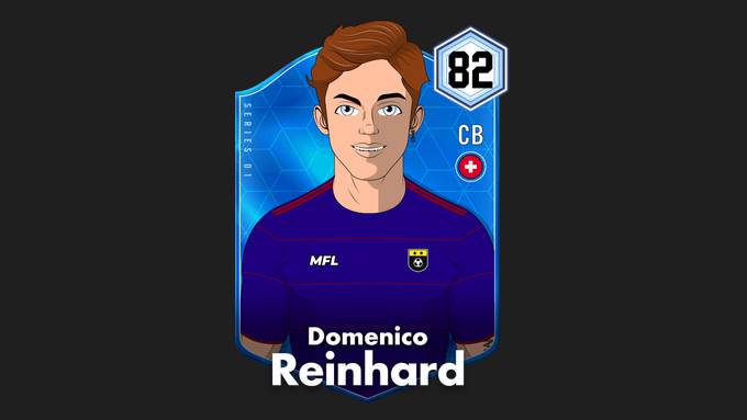 Domenico Reinhard (overall 82) sold for $160

Age: 21
Positions: CB
Nationality: Switzerland
Overall: 82 🔵
PAC: 67   SHO: 27   PAS: 47
DRI: 50   DEF: 90   PHY: 80

Seller: app.playmfl.com/users/0x1185e9…
Buyer: app.playmfl.com/users/0xb84371…