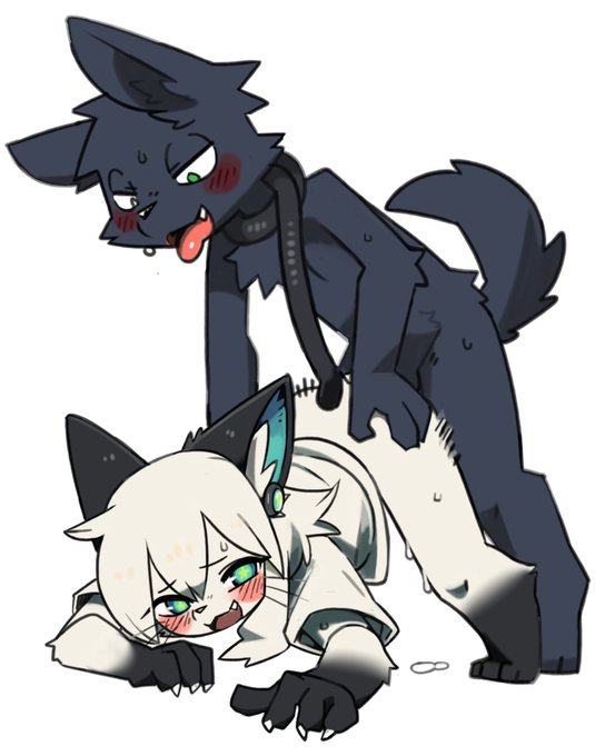 Cats like to be spanked 😸🤖♀ 🐺♂ 