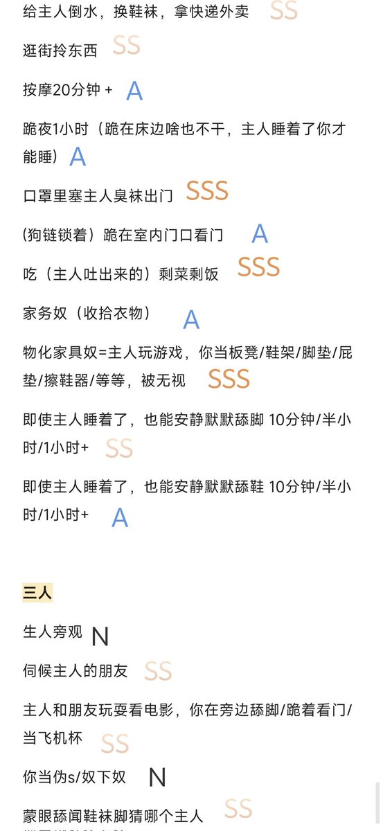 好久没发推特了，晚上发个骚，展示一下自评表叭嘿嘿(*^▽^*)