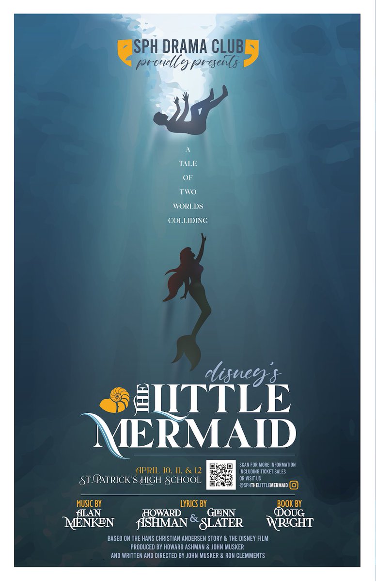 St. Patrick's HS OCSB Arts (@stpatsarts) on Twitter photo Come join us this week for our <a href="/StPatricksOCSB/">St. Patrick's High School</a> musical, Disneyβs βThe Little Mermaidβ.π§ββοΈ Come join us this week for our <a href="/StPatricksOCSB/">St. Patrick's High School</a> musical, Disneyβs βThe Little Mermaidβ.π§ββοΈ