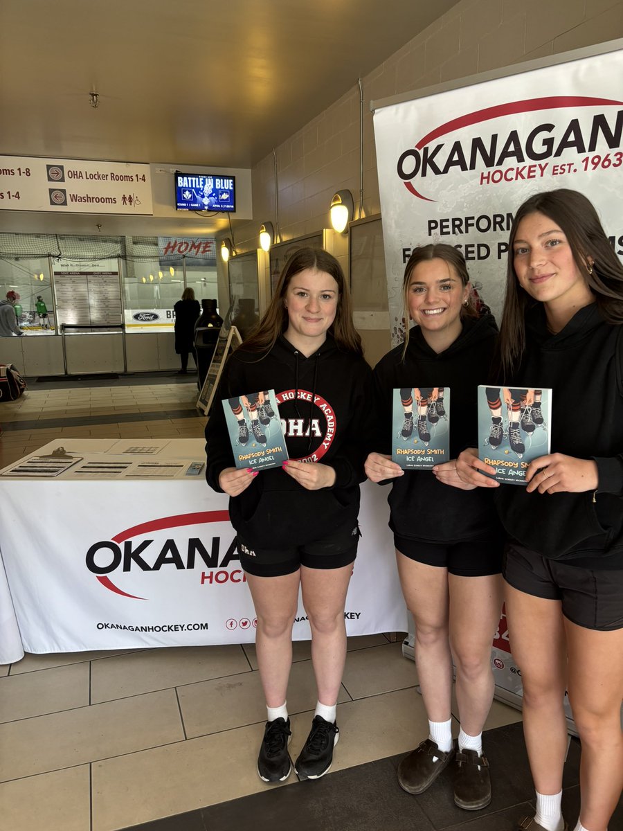 Rhapsody Smith Ice Angel is out tomorrow!!!  April 8.  Perfect read for sports kids or just kids!!!  The hockey is just the vehicle for the life story!!  <a href="/GreatPlainsPub/">Great Plains Press</a> #femalehockey #kidsbooks #kidslit <a href="/MsKondo_TL/">Ms. Kondo @ Brock PS Library</a> #librarian #fiction