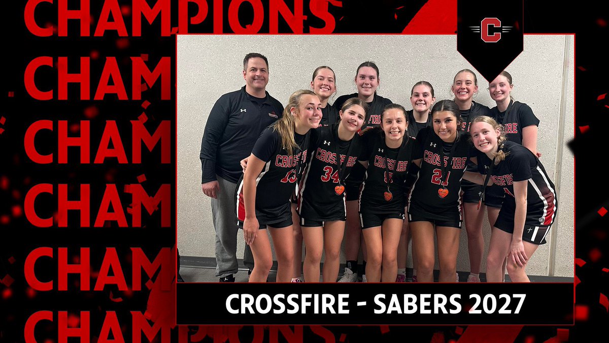 Crossfire Girls Hoops MN AAU (@crossfireghoops) on Twitter photo Congratulations to <a href="/CrossfireSabers/">Crossfire Sabers 2027</a> for winning their bracket in the Battle for Mom tournament this past weekend! Congratulations to <a href="/CrossfireSabers/">Crossfire Sabers 2027</a> for winning their bracket in the Battle for Mom tournament this past weekend!