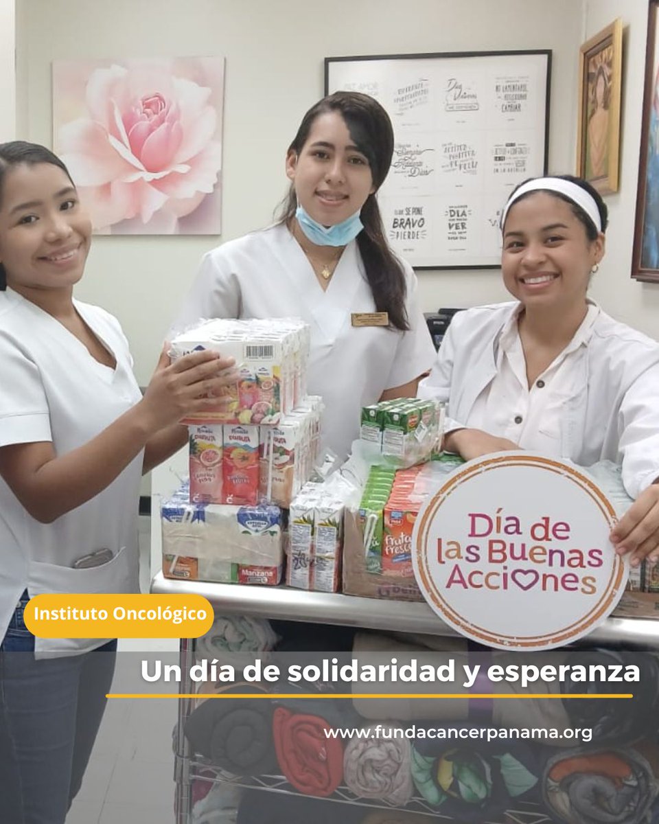 En el marco del Día de las Buenas Acciones, Fundacáncer realizó una hermosa jornada en el <a href="/ioncologico/">Instituto Oncológico</a>, llevando apoyo directo a quienes más lo necesitan.

En esta actividad, se colocaron pelucas y turbantes a pacientes en tratamiento, además, se entregaron kits con artículos.