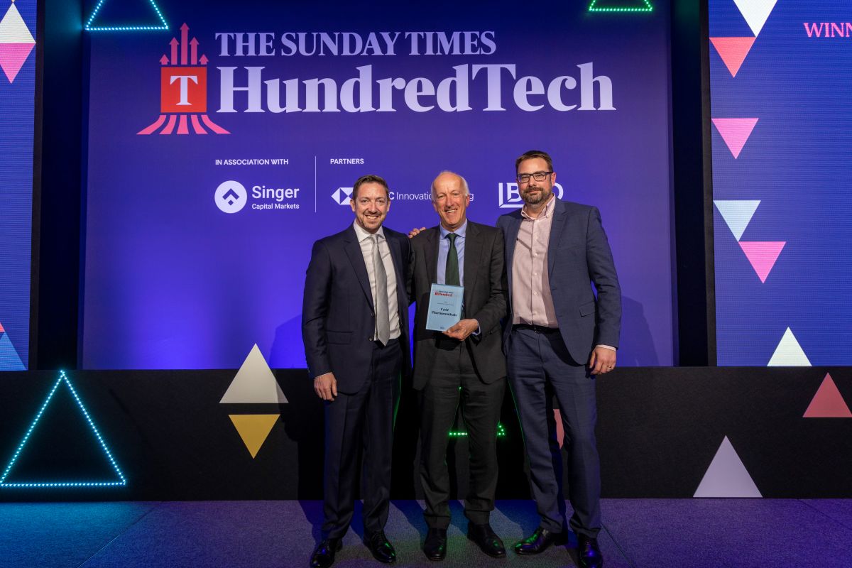 It is an honour to be chosen for the Leadership Team Award at the #SundayTimes100 Tech &amp; be listed alongside inspirational British companies. Thank you <a href="/richardtyler/">Richard Tyler</a>, <a href="/hannahprevett/">Hannah Prevett</a>, Ying van de Walle at <a href="/TimesBusiness/">Times Business</a>, and <a href="/IanMcBane_BDO/">Ian McBane</a> at <a href="/bdoaccountant/">BDO UK</a>.