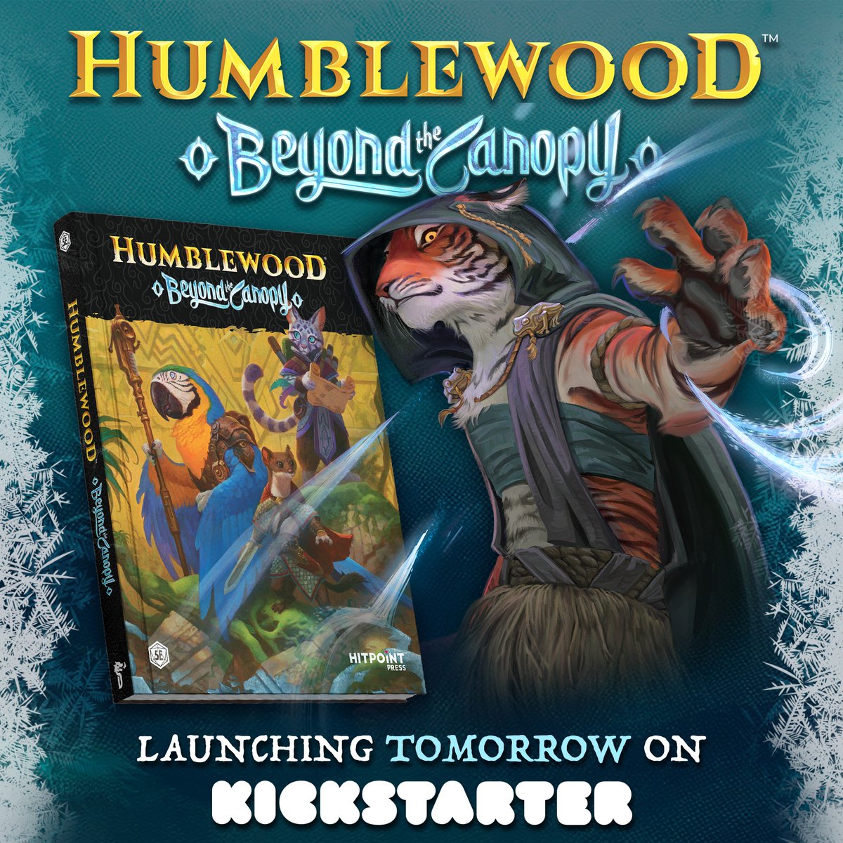 Humblewood: Beyond the Canopy launches TOMORROW! 🙀🙀

Today is your LAST CHANCE to grab your choice of D20 spin pin included in any physical pledge tier - a $20 value in the campaign!

Reserve your pin now 👇
get.humblewood2.com