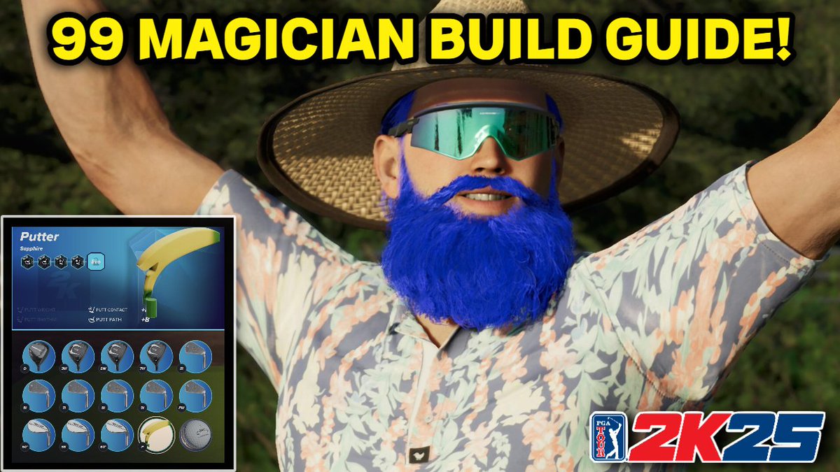 Ma_Kachada's tweet image. 🚨 NEW SERIES! 🚨

Starting my Build Series in PGA Tour 2K25 with the one I use most – the 99 Overall Magician Build! 🎩🔥

I break down AP, SP, and fittings to help you build it yourself.

📺 Watch now: youtu.be/DV91FSgUrJA

@PGATOUR2K 
#PGATour2K25 #BuildSeries