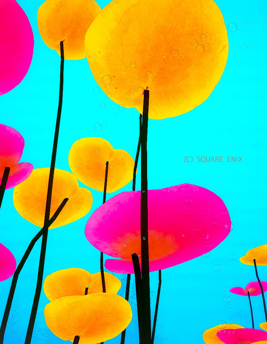 カラフルすぎて目いたい
#FF14風景