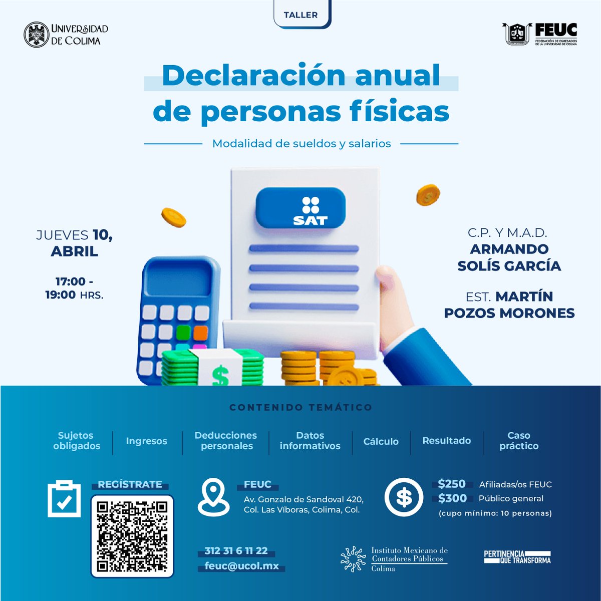 📌 Cupo limitado. ¡Regístrate cuanto antes! 👉 forms.gle/oRfiPERxc88MkJ…
