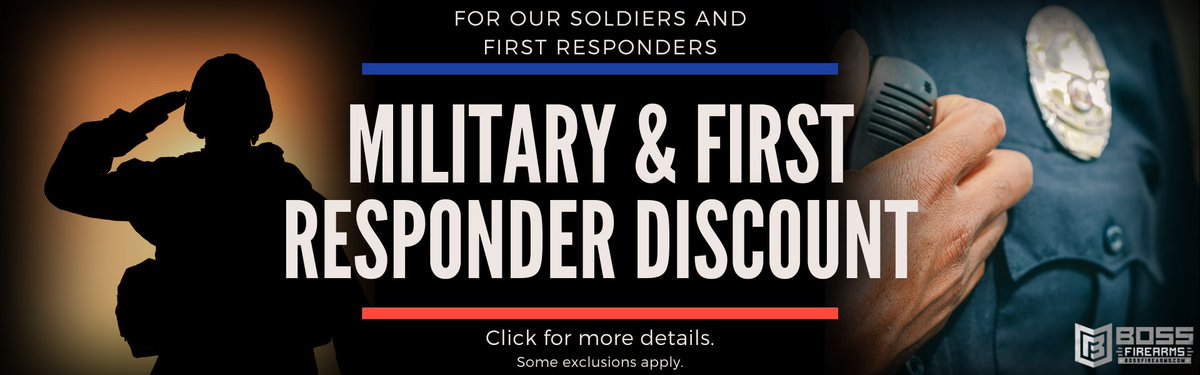 BossFirearms's tweet photo. To those who serve — we’ve got your six. 🇺🇸
Join our Military & First Responder Discount Program and save on the gear you trust.
🛡️ Sign up now: https://t.co/mQIRidvw1O
#BossFirearms #ThankYouForYourService #MilitaryDiscount #FirstResponderDiscount https://t.co/VpSx0cs3NX