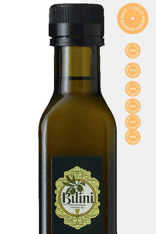 BiliniEvoo's tweet photo. 🥇 7th GOLD in a row!
Our Bilini extra virgin olive oil has once again won a Gold Award at the 2025 @NYIOOC!
Proud to represent Istria on the world stage 🌍💚
#NYIOOC2025 #Bilini #OliveOil #GoldAward #Istria #EVOO https://t.co/S8Ewx8TBYO