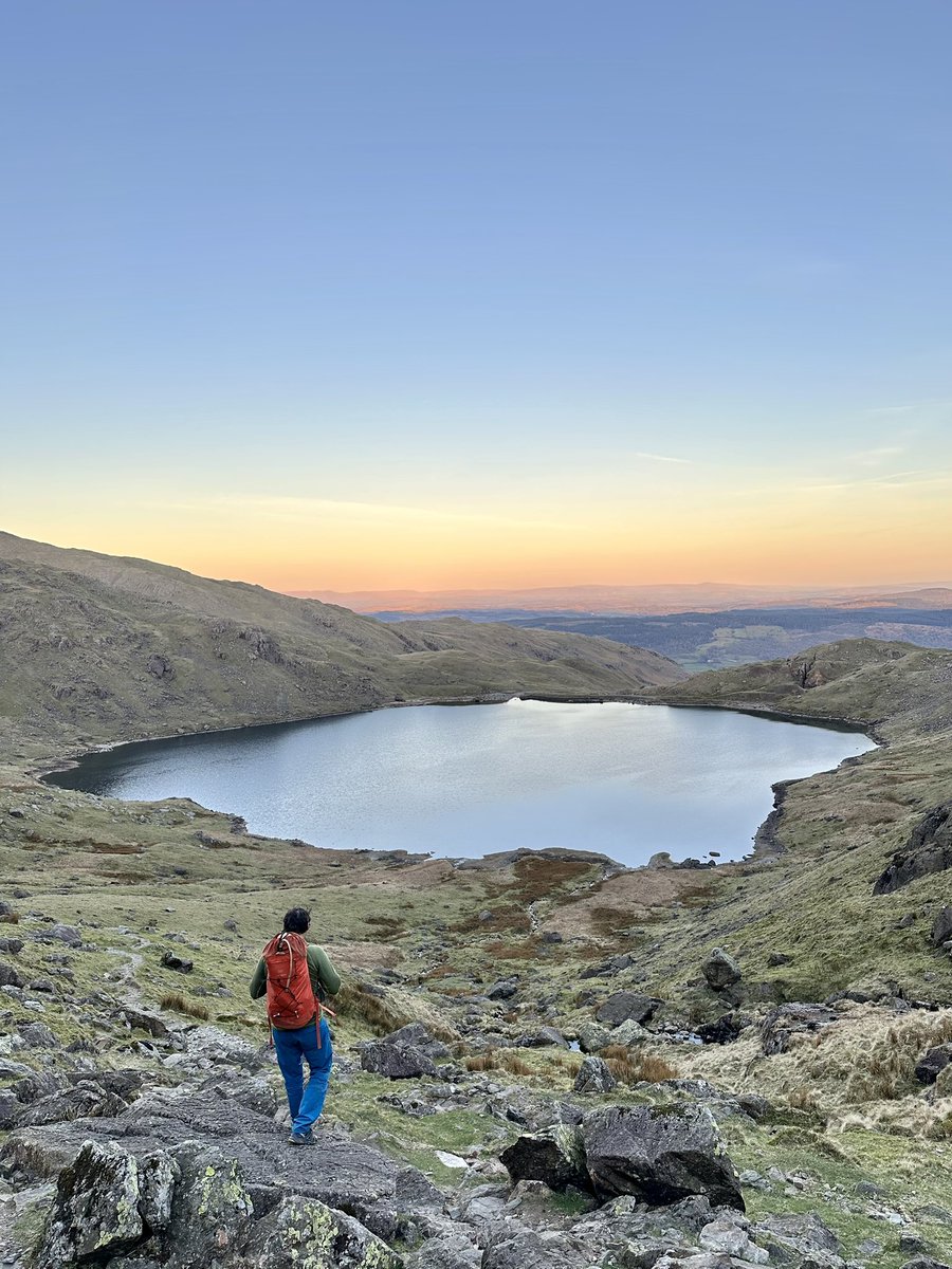 The Lake District is officially home to just 16 lakes, but it boasts far more tarns/waters scattered in the Park. While there's no definitive count, estimates say there are around 246 named bodies of water. Today, we're especially fond of the views over Levers Water, Coniston.