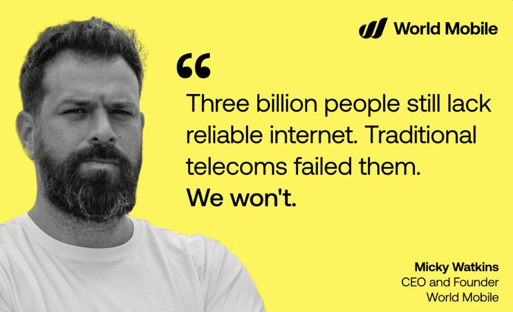 WMTx Lady (@wmtxlady) on Twitter photo What if the next global superpower isnβt a nationβ¦ but a network?
One token $WMTx . One mission. A billion people connected.
Hereβs why <a href="/WorldMobileTeam/">World Mobile</a> might quietly change everything: What if the next global superpower isnβt a nationβ¦ but a network?
One token $WMTx . One mission. A billion people connected.
Hereβs why <a href="/WorldMobileTeam/">World Mobile</a> might quietly change everything: