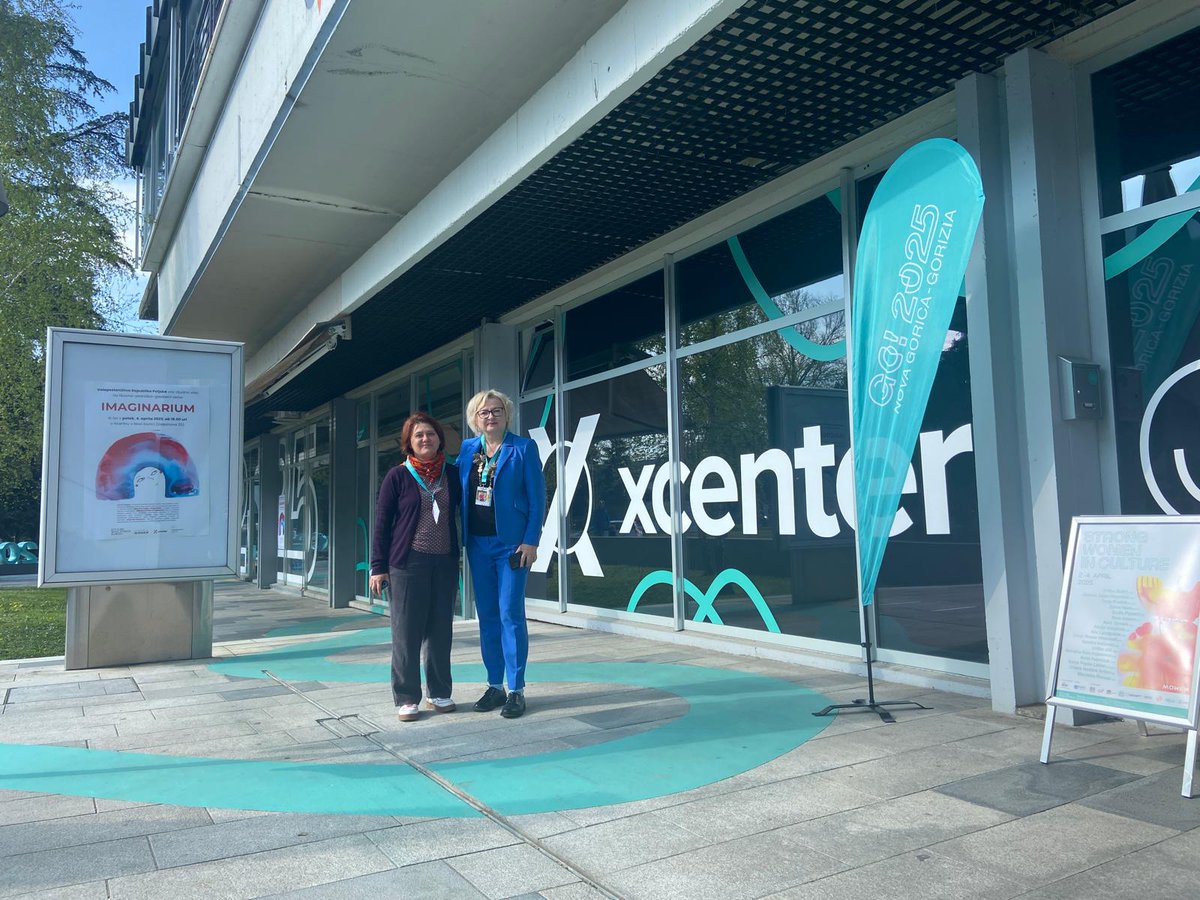 PLinSlovenia's tweet image. The vibrant artistic evening IMAGINARIUM, part of @2025Go, was a unique blend of painting, poetry, and music that concluded the STRONG WOMEN IN CULTURE conference! Thank you, Joanna Zając-Slapničar, Marzena Ewa Krajewska and Joanna Blejwas for making it happen. #GoBorderless