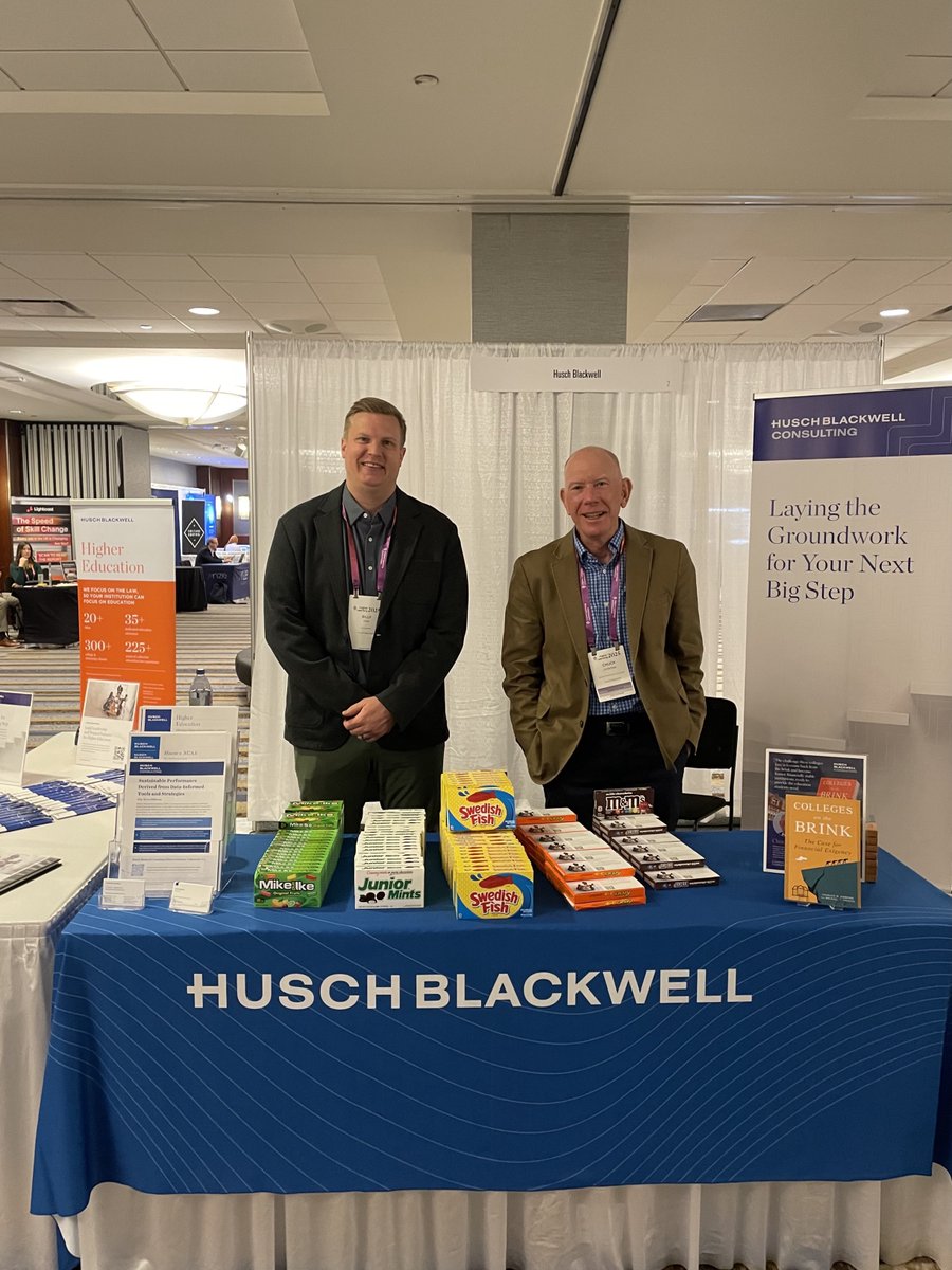 hlcommission's tweet photo. Don't miss your chance to visit our #HLC2025 Gold Sponsors today at the expo hall! Thank you to Cengage, @HuschBlackwell and Watermark for sponsoring Higher Learning 2025. https://t.co/NxieyU6Vm7