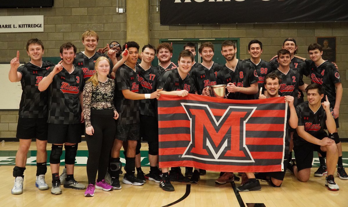 NCDAdodgeball's tweet photo. Your 2025 College Dodgeball National Champions: Miami University https://t.co/pfYikcMgWX