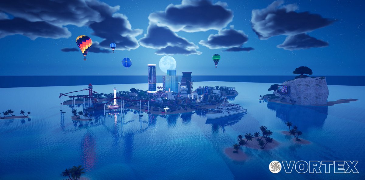 VortexStudioFtn's tweet image. Clean &amp;amp; punchy:
Day vs Night. Same city, different vibe.
☀️🌆 // 🌃✨ 

#Vortex #UEFN #FortniteCreative