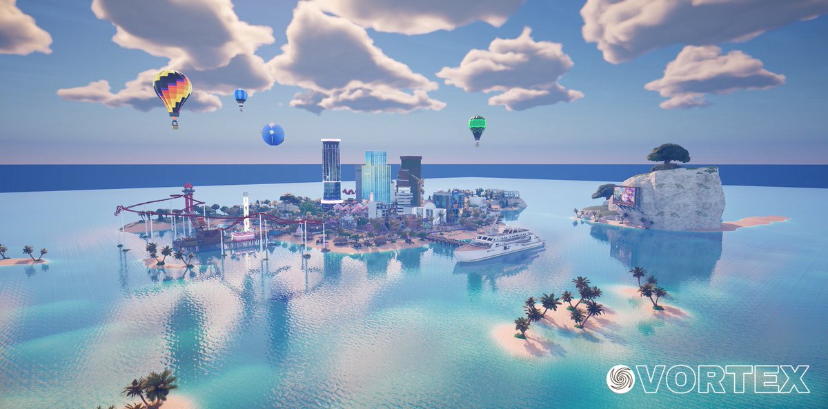 VortexStudioFtn's tweet image. Clean &amp;amp; punchy:
Day vs Night. Same city, different vibe.
☀️🌆 // 🌃✨ 

#Vortex #UEFN #FortniteCreative