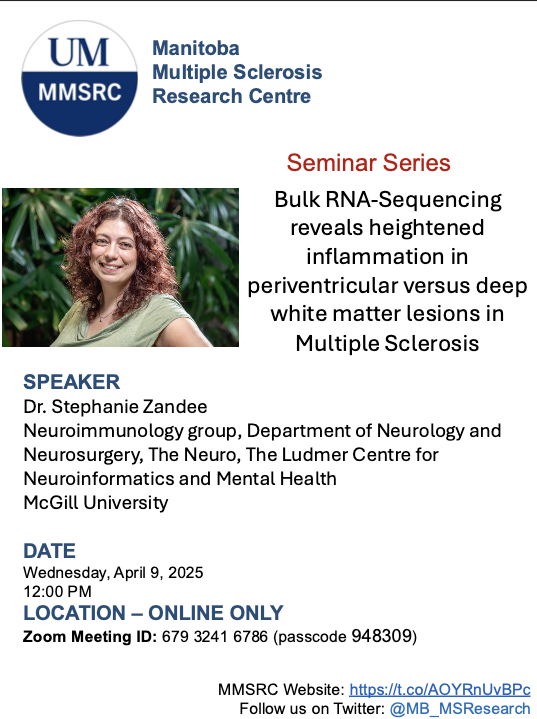 Manitoba MS Research Centre tweet media