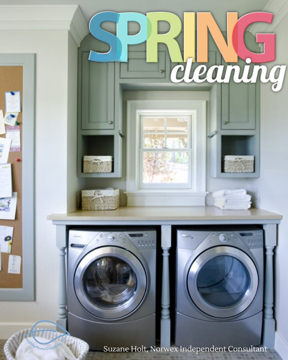 SuzanneRHolt's tweet image. At our place, the laundry room is the hub of cleaning, so at least once or twice a year, it needs some TLC. Today's checklist will help you get it back in order with just a few Norwex products!

Learn more👉️ healthyhomecleaning.com/spring-clean-t…

#Norwex #springcleaning #springclean