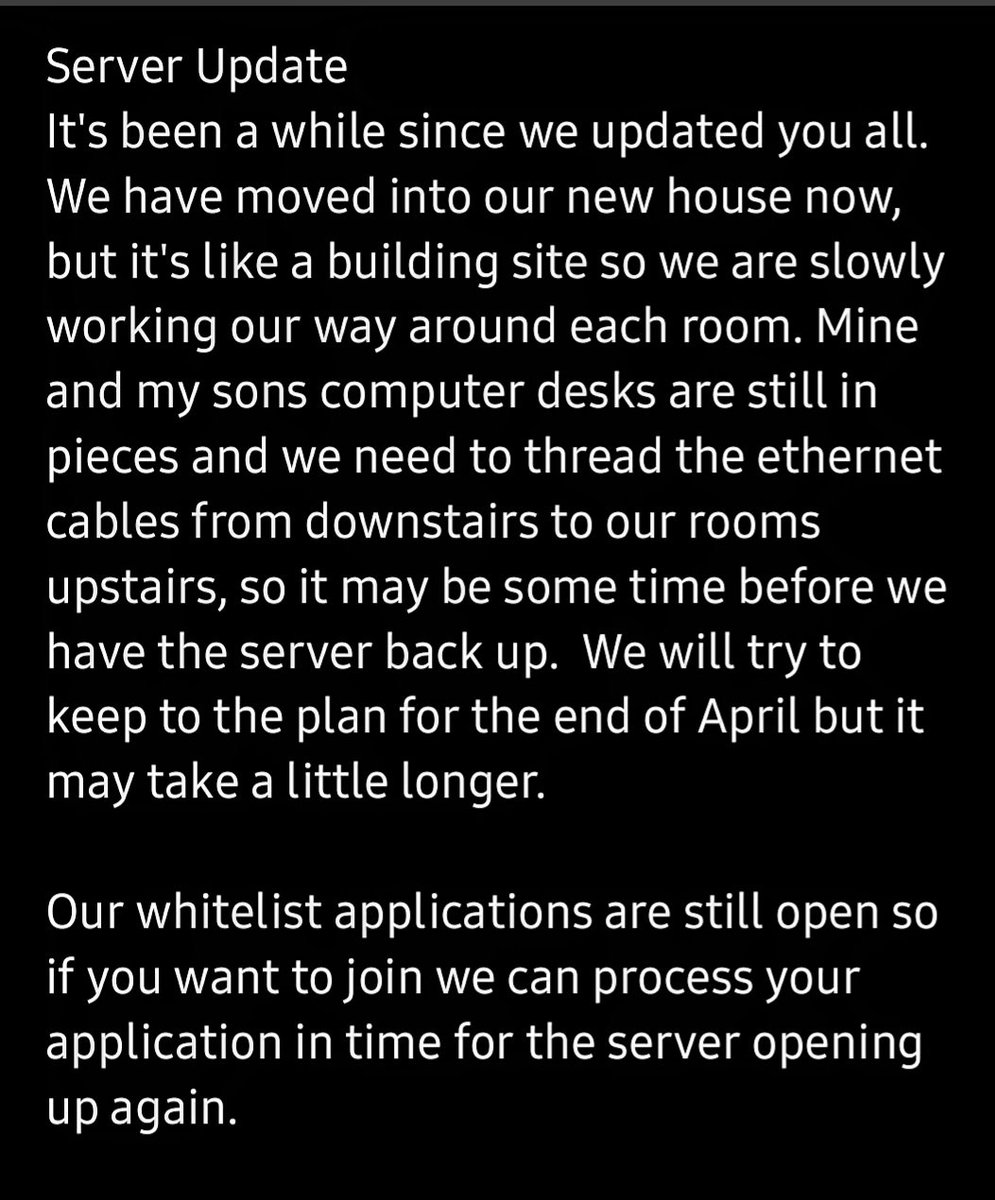 Server Update ⬇️⬇️⬇️