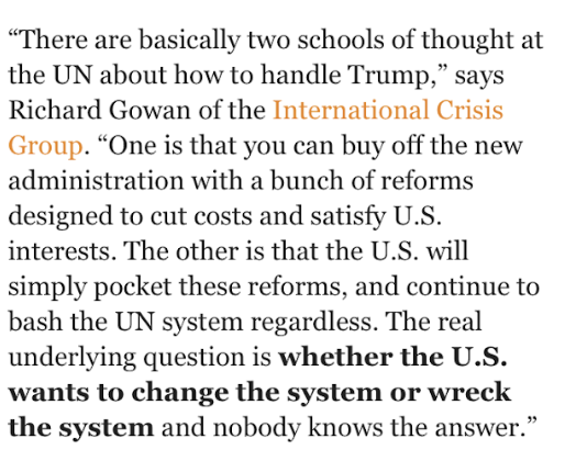 Richard Gowan (@richardgowan1) on Twitter photo I talk to <a href="/columlynch/">columlynch</a> about the 2 main schools of thought about the #Trump administration at the #UnitedNations.
devex.com/news/devex-new… I talk to <a href="/columlynch/">columlynch</a> about the 2 main schools of thought about the #Trump administration at the #UnitedNations.
devex.com/news/devex-new…