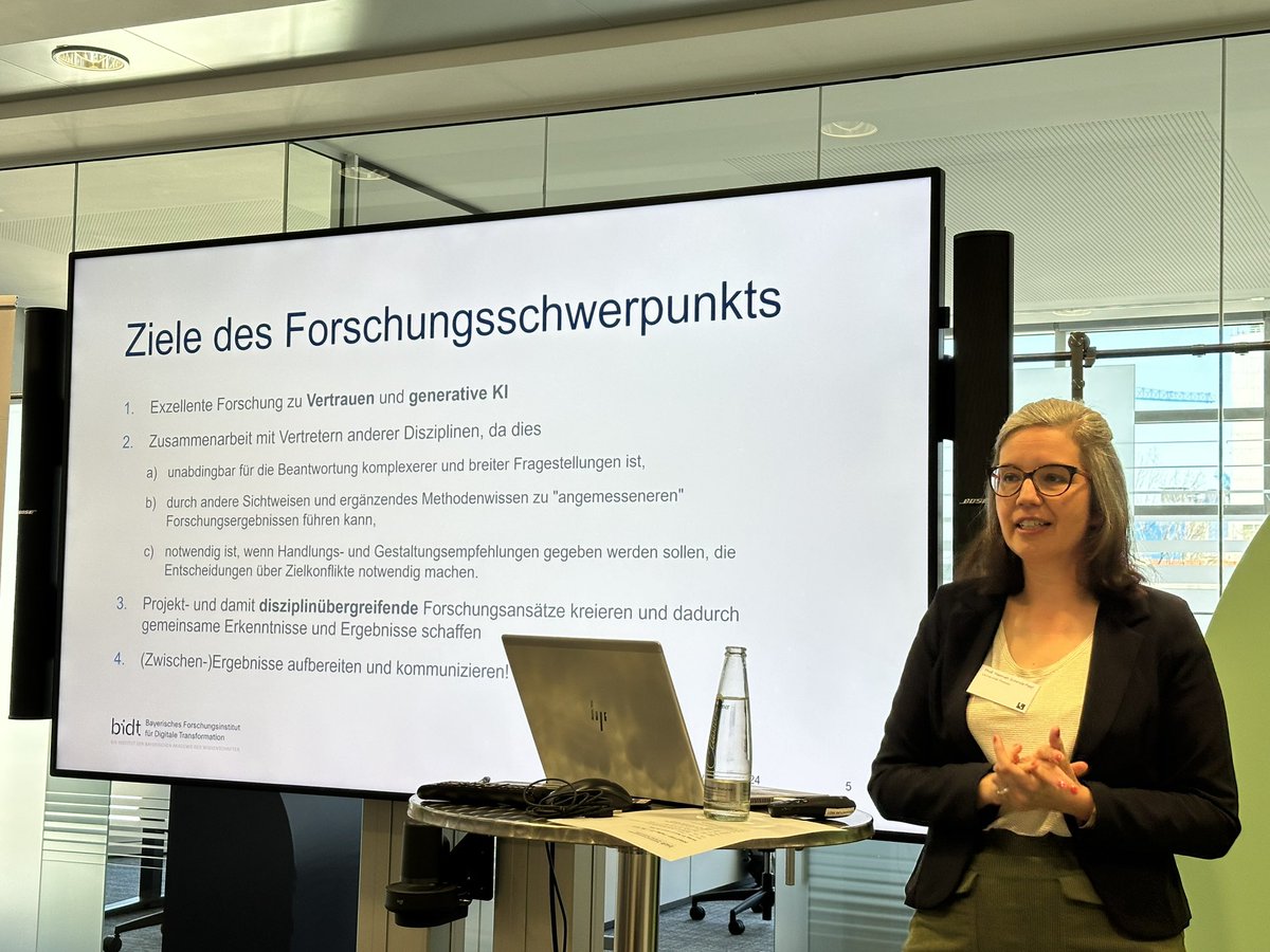 albrechtschmidt's tweet image. Kick-off at BIDT (bidt.digital) for a new set of projects on Human-ai co-creation. In our project we look into democratization of software development by co-creation of spezifications as intermediate representations for software. @svenmayerhci @mimuc