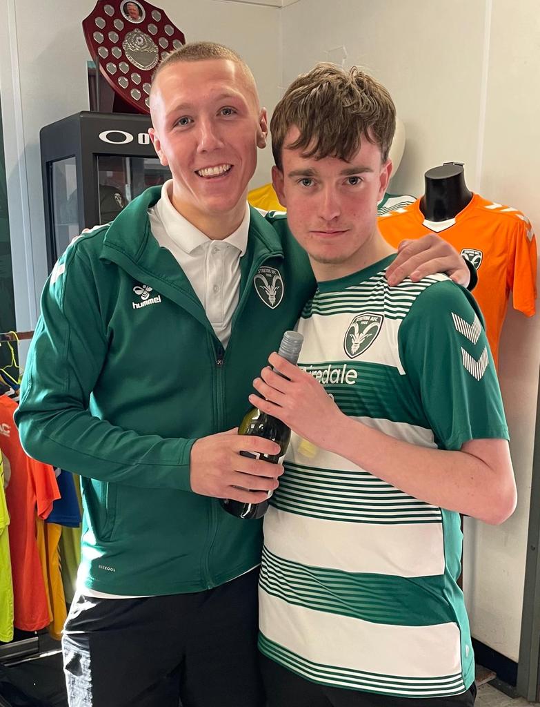 Steeton AFC (@steetonfc) on Twitter photo π MOTM | A massive thank you to Steve Pyrah for sponsoring Saturday's Man of the Match award.
π§€ His choice for the award, kindly presented on his behalf by <a href="/lukepyrah_35/">Luke Pyrah</a>, was <a href="/Maccasmith8/">Macca smith</a>.
π Nice work Macca!
#chevrons π MOTM | A massive thank you to Steve Pyrah for sponsoring Saturday's Man of the Match award.
π§€ His choice for the award, kindly presented on his behalf by <a href="/lukepyrah_35/">Luke Pyrah</a>, was <a href="/Maccasmith8/">Macca smith</a>.
π Nice work Macca!
#chevrons