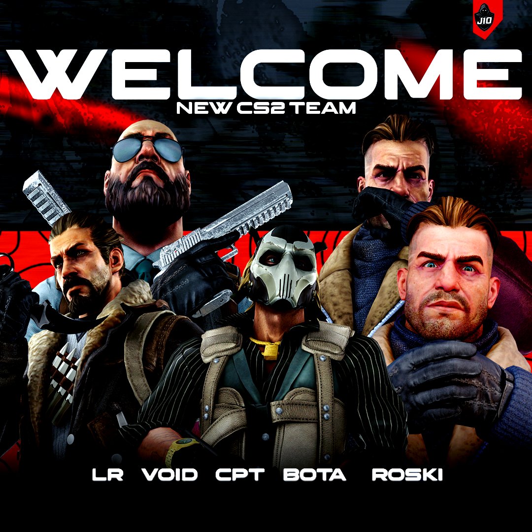 The wait is over.
Meet the full roster of J10 for CS2:
IGL: <a href="/_VoidG/">Void</a> 
AWP: <a href="/AlexCapitanM/">CPTmw</a> 
Riflers: <a href="/luca_raduu/">Luca Radu</a>  / <a href="/CristianBota5/">Cristian Bota</a>  / <a href="/rosca63101615/">roski</a> 
Coach: <a href="/hartyel1/">Kyrex 🇷🇴/🇫🇷</a> 
We’re locked in. Let the games begin.
#J10 | CS2 Roster