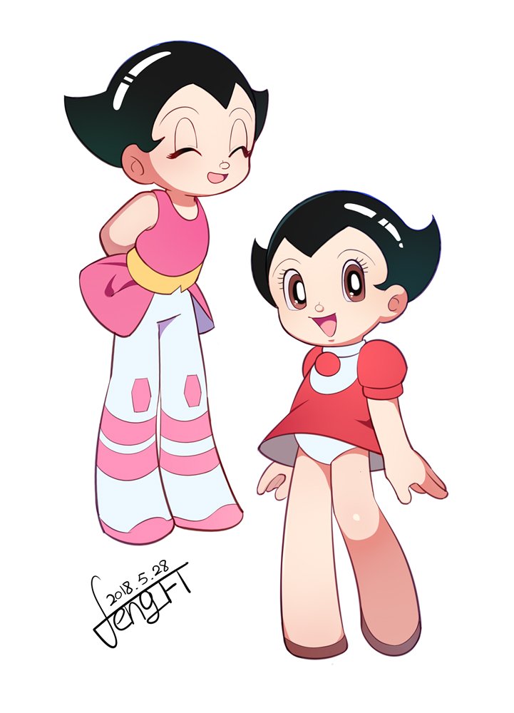 真是画手塚小孩的天才!(自画自夸) 