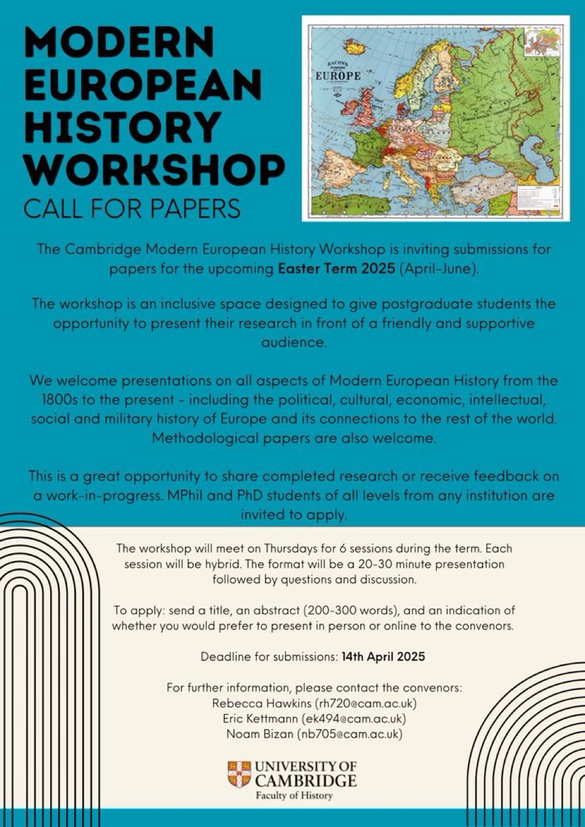 ‼️Calling all historians‼️ONE WEEK LEFT to submit your abstract!