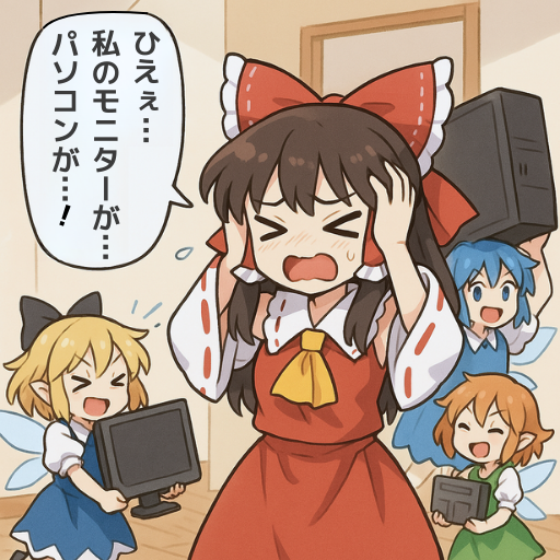 引っ越しって、
オートセーブなしの即死ステージ。
#ゲーム作る霊夢 
