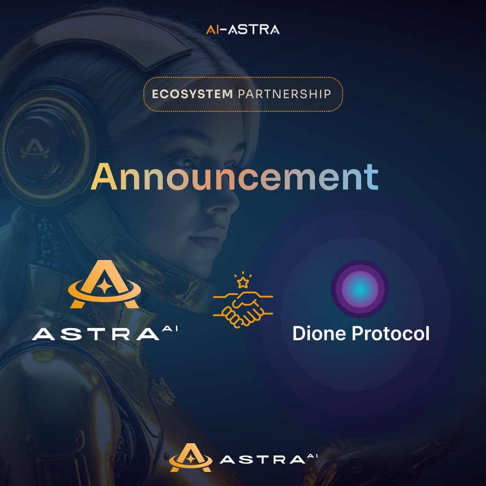 Big news from <a href="/AstraLabs_Inc/">AstraLabs Inc.</a>

They've teamed up with Dione Protocol, a cutting-edge Layer 1 blockchain. Together, they're bringing Spyder Bot to the Dione ecosystem, helping projects grow and communities thrive.

Stay tuned, this partnership is just the beginning.