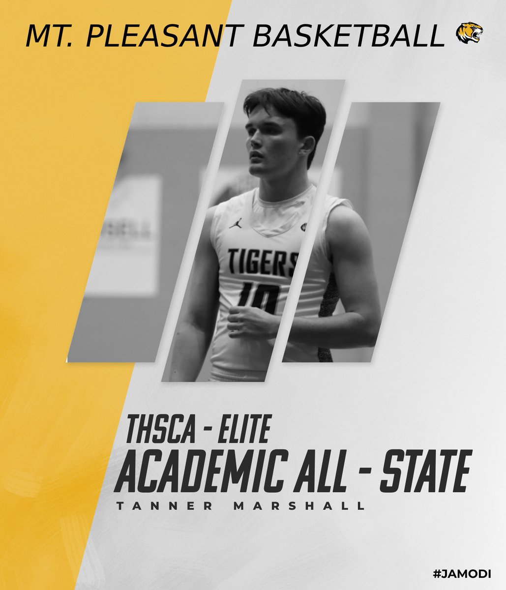 Congratulations to <a href="/TannerM2025/">Tanner “WONDERBREAD” Marshall</a> on being selected to the <a href="/THSCAcoaches/">THSCA</a> Elite Academic All State Team. He is the first boys basketball player to earn this award in school history🏆