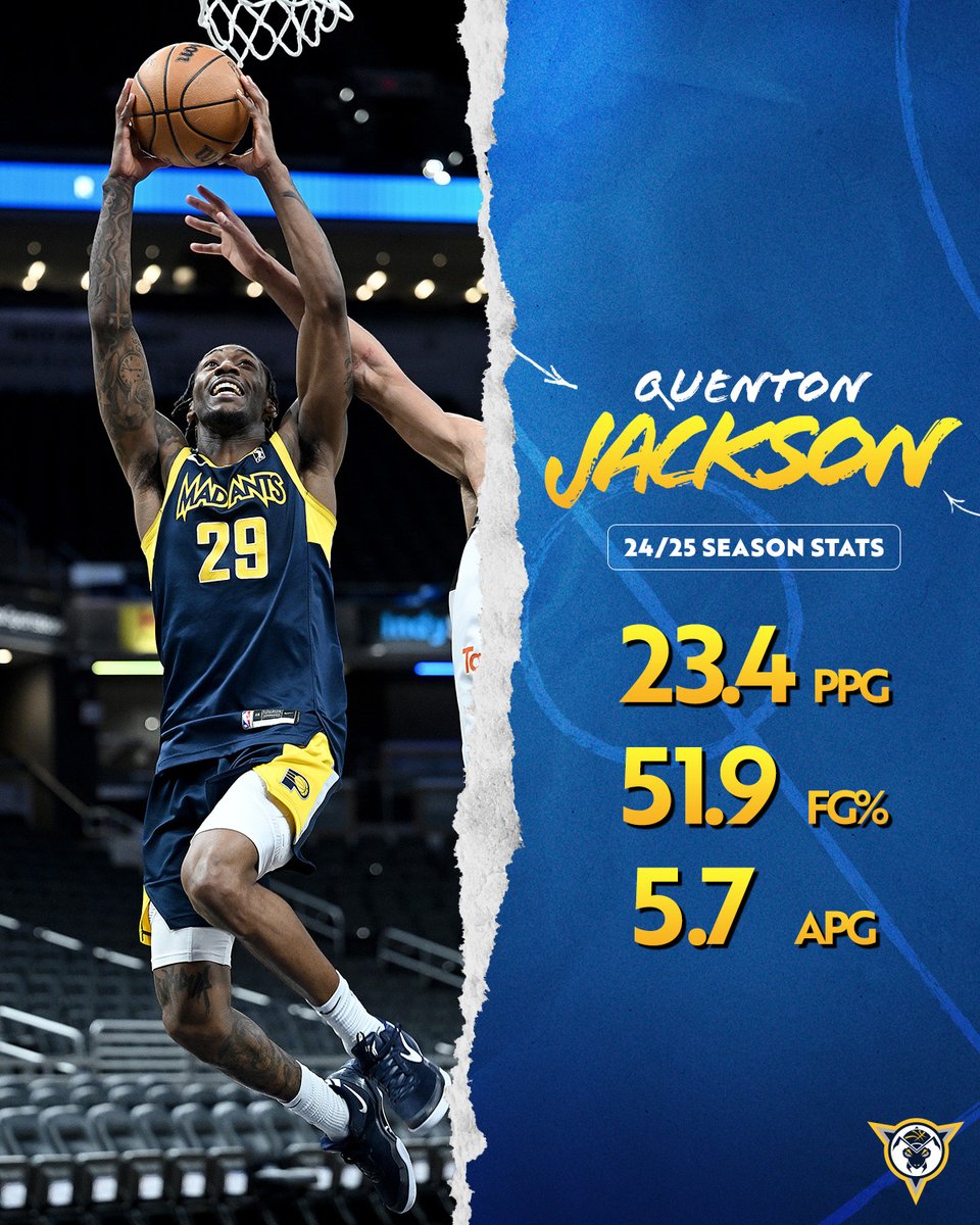 our leading scorer 😤

read Quenton Jackson’s full #MadAntsReview2025: 

📝 buff.ly/9PrqNT5