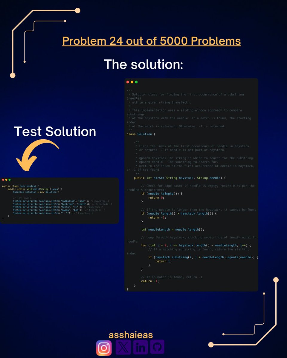 mlaiengineer's tweet image. 👇 Tap the QR code to try solving it yourself!
#JavaProgramming #LeetCodeSolutions #CodingJourney #TechLife #ProblemSolving #CodeNewbie #100DaysOfCode #DevLife #SoftwareEngineer #LearnToCode #CodingChallenge #JavaDeveloper #ProgrammingLife #DailyCoding #asshaieas