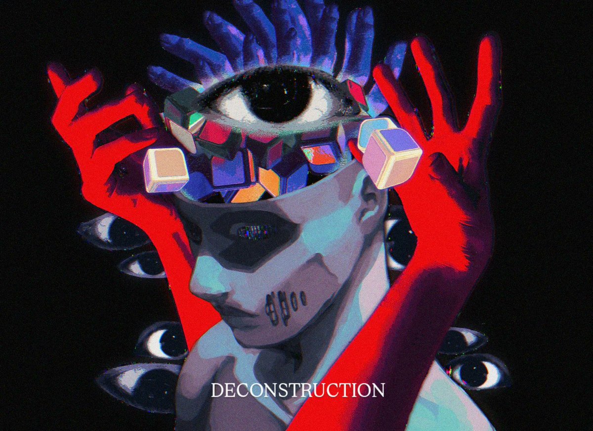 ZeroQ_Vern's tweet photo. DECONSTRUCTION

SelfPortrait

Going through some shit right now

#digitalart #bodyhorror https://t.co/qtesE8JmMJ