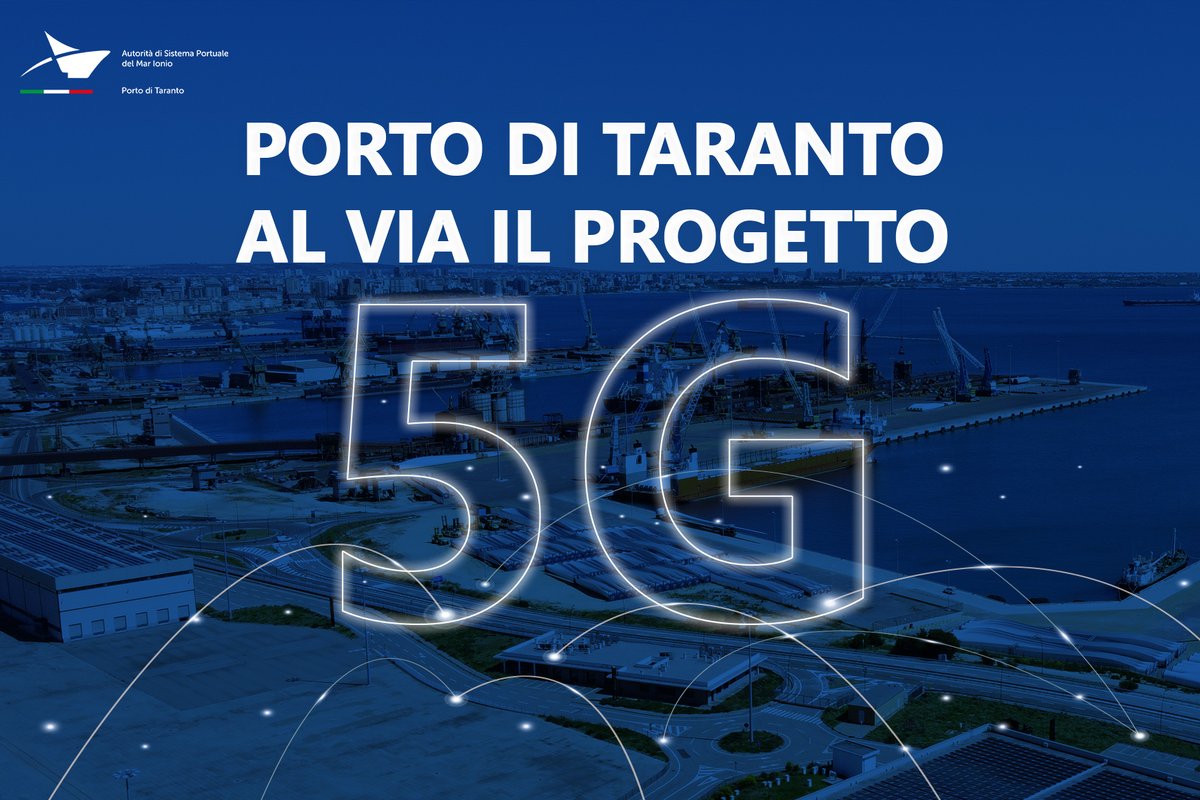 AdSP del Mar Ionio (@portoditaranto) on Twitter photo 🆕News del 07.04.2025: Porto di Taranto, al via il progetto 5G.
Grazie all’alta velocità e alla bassissima latenza della rete mobile #5G di #TIM, lo scalo portuale diventa smart.
🗞 Leggi la news completa: bit.ly/3RClK5d
<a href="/TIM_Official/">TIM Official</a> #portoftaranto #PortodiTaranto 🆕News del 07.04.2025: Porto di Taranto, al via il progetto 5G.
Grazie all’alta velocità e alla bassissima latenza della rete mobile #5G di #TIM, lo scalo portuale diventa smart.
🗞 Leggi la news completa: bit.ly/3RClK5d
<a href="/TIM_Official/">TIM Official</a> #portoftaranto #PortodiTaranto