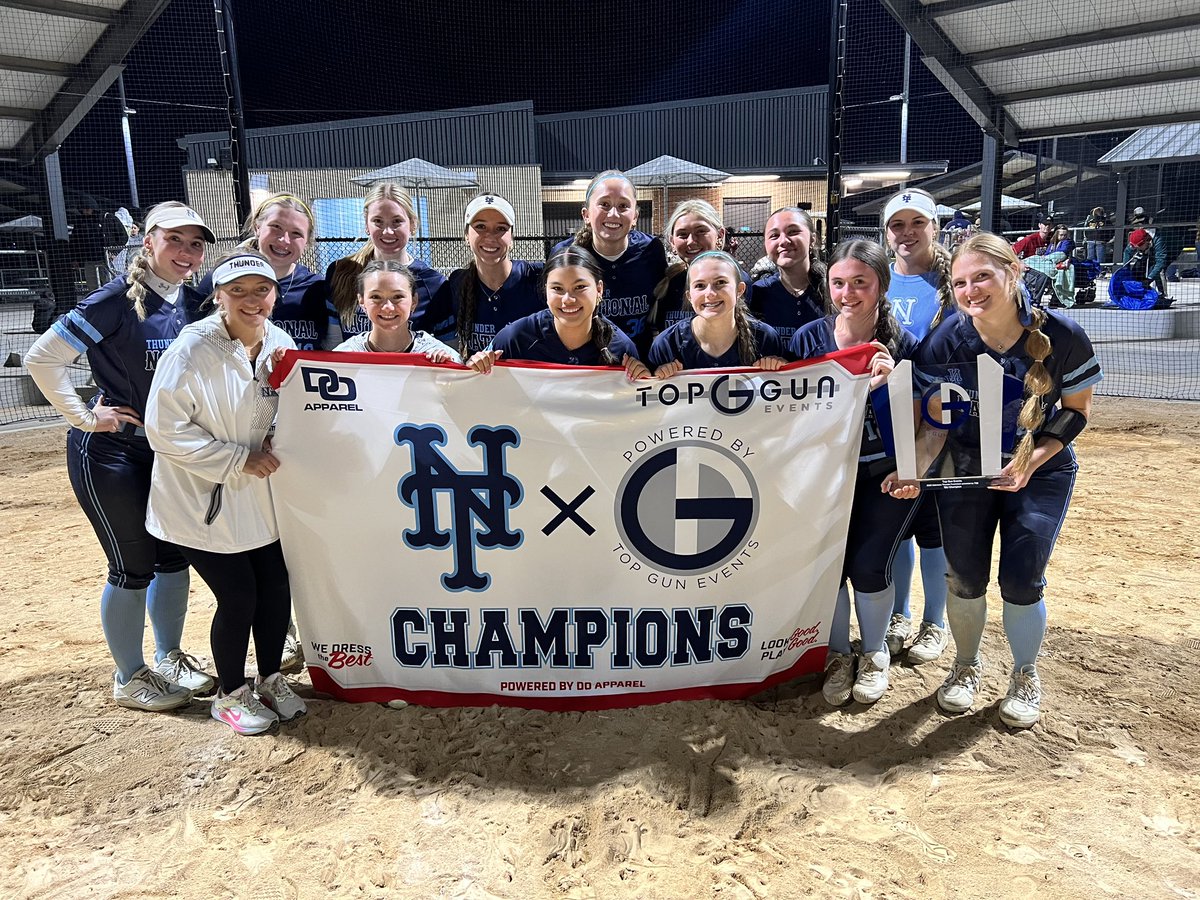 Congratulations to <a href="/NETHUNDERDILLON/">Nebraska Thunder National 17u Dillon</a> on their 2-1 championship win at the Nebraska Thunder Fundraiser powered by TGE!