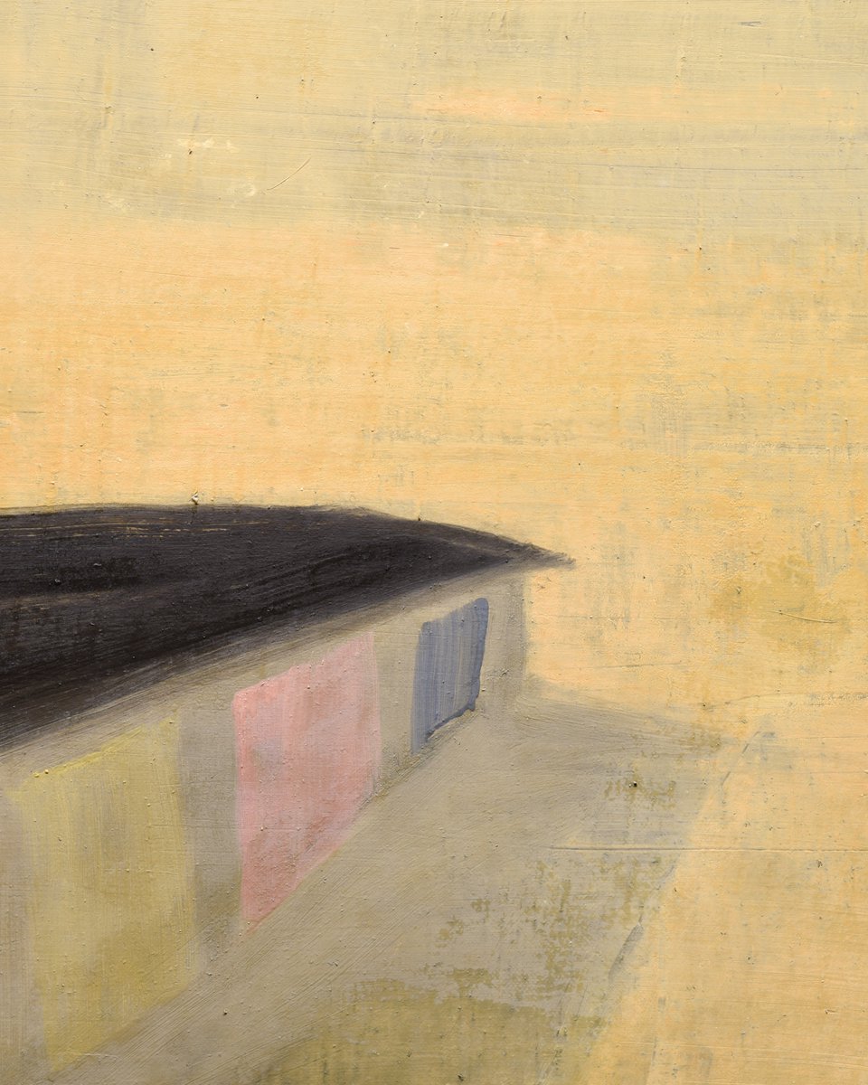 “Most of my paintings come from a dream. It is like the feeling when you are traveling on a train without a destination, or in the early morning when you just wake.” – #NorbertSchwontkowski

Norbert Schwontkowski - Oberhausen, 2005. Oil on canvas, 150.5 x 150.5 cm.⠀