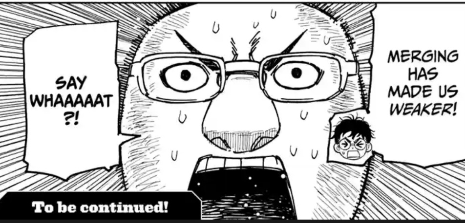 Absolutely loving the developments in this chapter lmfao. okarun and kinta are hilarious together😭