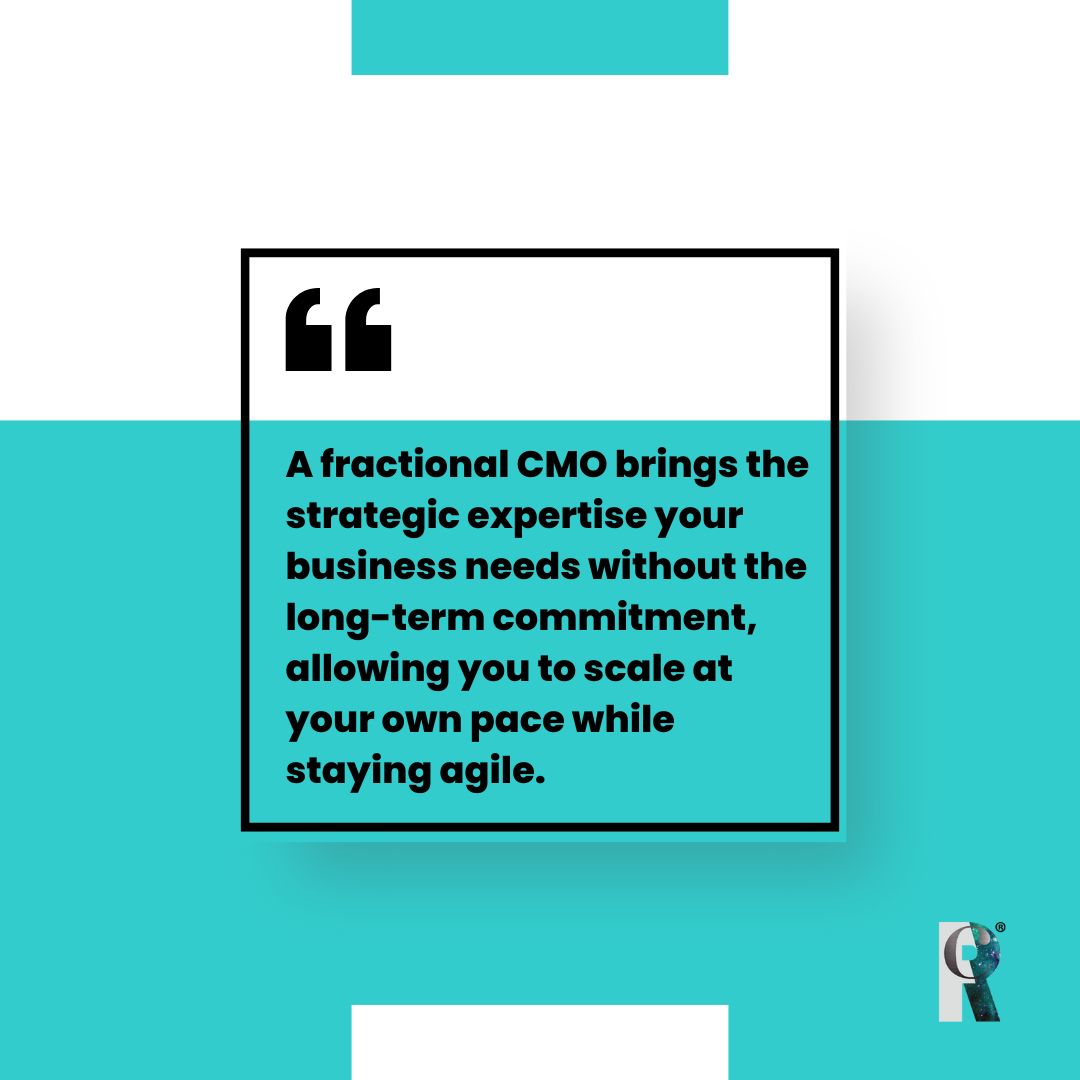 RevCreativeTeam's tweet image. Fractional CMOs bring strategic expertise without long-term commitment. Scale at your own pace with flexibility &amp;amp; top-level marketing leadership. #FractionalCMO #BusinessGrowth