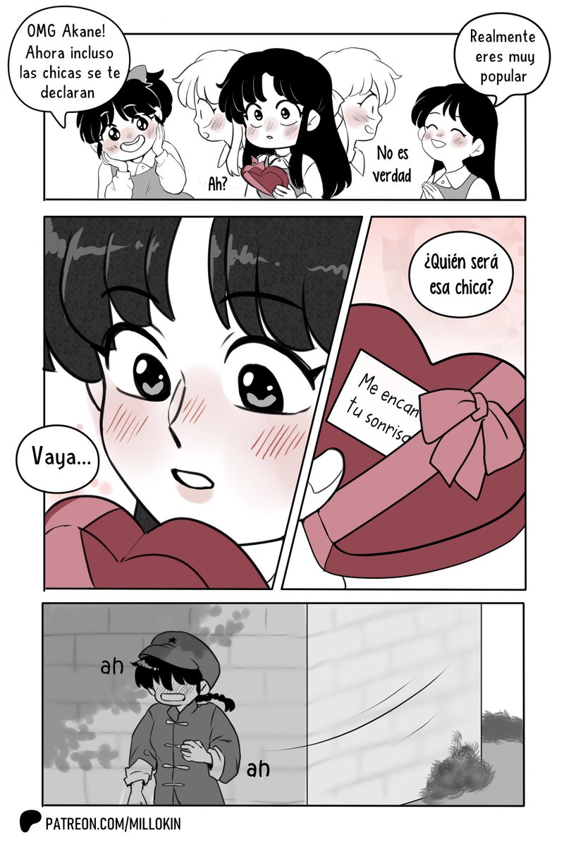mill0kin's tweet photo. "Acepta mis sentimientos ❤️"
Cómic especial de San Valentín liberado de patreon jajs
Universo Alterno donde Akane no conoce a Ranma, en cambio él ya la ha visto durante mucho tiempo.
#ranma https://t.co/Banv6R3dBT