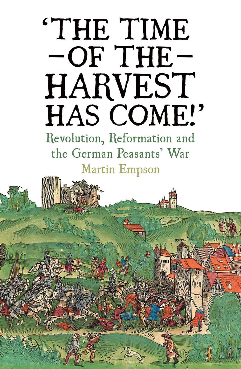 resolutereader's tweet image. Ready for the 500th anniversary, my book "The Time of the Harvest has Come: Revolution, Reformation adn the German Peasants' War" is now available.
⭐️Get it from all good bookshops or direct from the publishers @Bookmarks_books bookmarksbookshop.co.uk/product/the-ti…