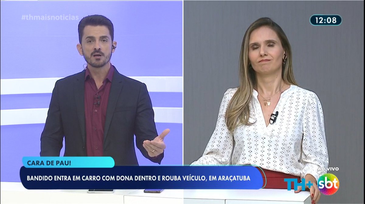 Acredito que o SBT acertou neste formato nos programas locais! Principalmente para o TH+ Notícias. 
Vários links e a interação do Rodolfo e da Mel está muito boa. 

O único ponto negativo são as falhas técnicas. A questão do delay e a falta de novos cenários padrão em Ata e RP