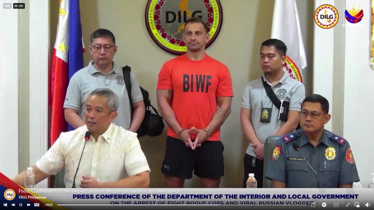 Hindi raw idedeport itong foreign national na ito para harapin ang mga kaso under Philippine law.

WOW HA. HIYANG HIYA KAMI SA GINAWA NYO KAY DIGONG NA PINATAPON NYO SA HAGUE LIKE HE WASNT A FILIPINO AND EVEN A FORMER PRESIDENT.

The duality of this treacherous government.