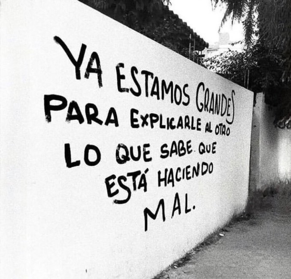 Políticos; el Pueblo se cansó de palabras, escritos y entrevistas. 
Las acciones hablan más que todo!