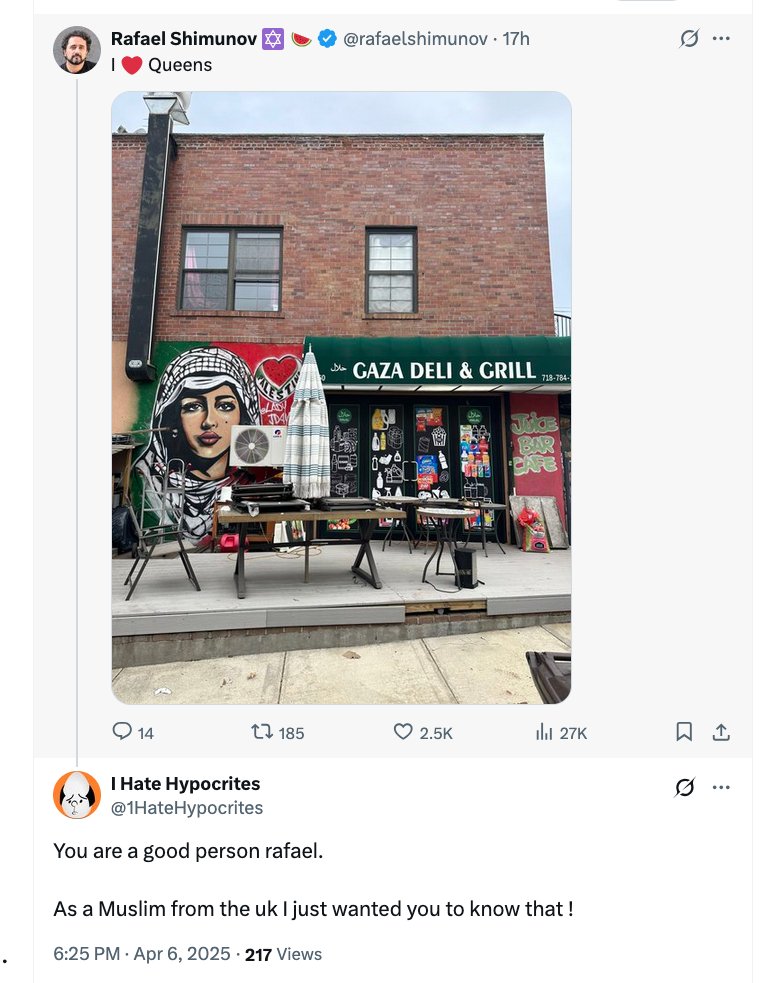 JSafeNYC1's tweet photo. "As a Muslims" support "As a Jews."

Notice the asymmetry? https://t.co/zTsM2USg5O