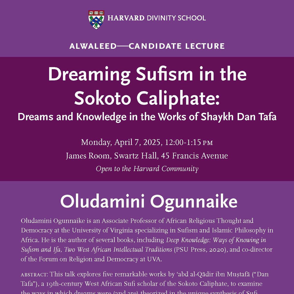 Harvard AISP tweet media