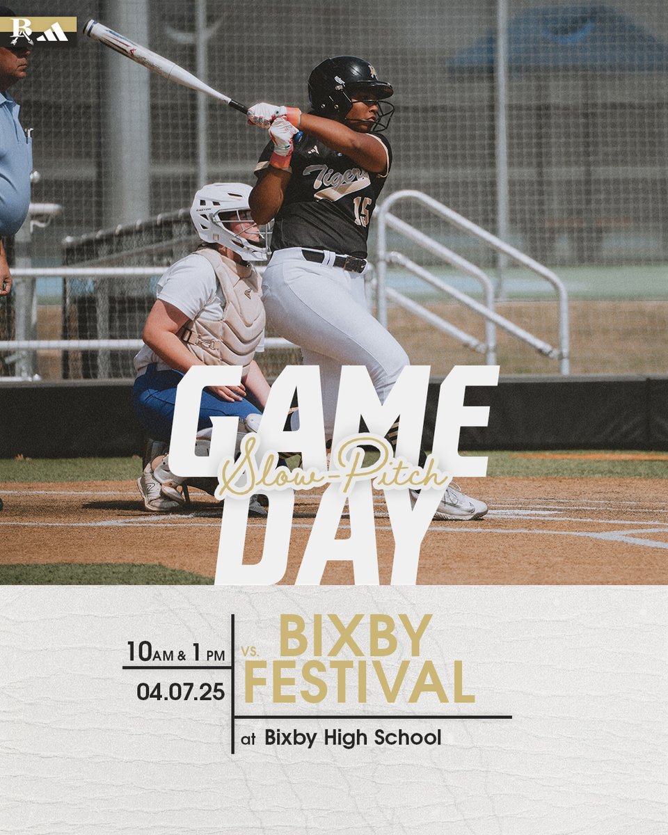 🥎Gameday‼️

10 AM vs. Oktaha
1 PM vs. Mustang

#goBA🐅