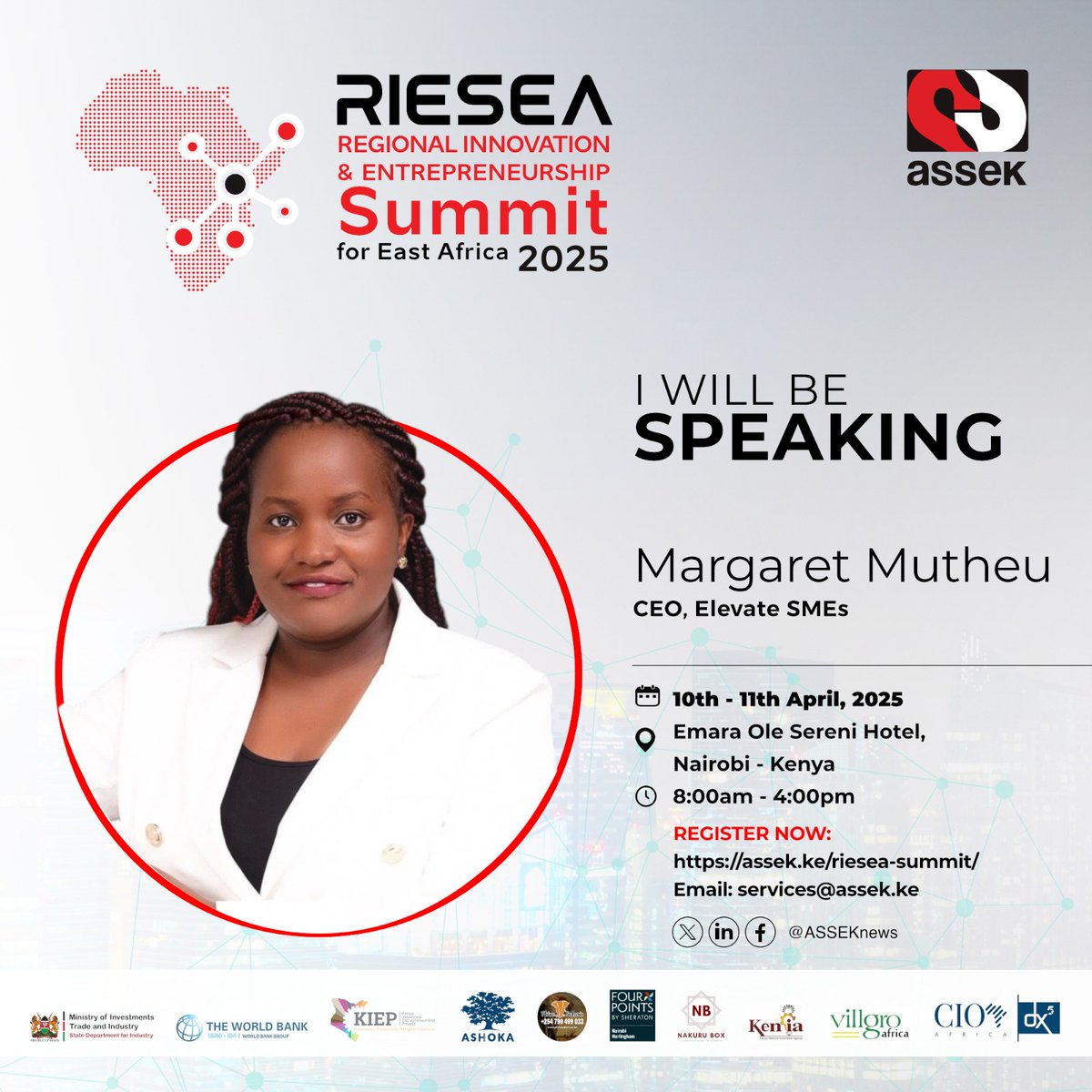 ASSEKnews's tweet photo. Can universities become the next big launchpads for #innovation &amp; #entrepreneurship in East Africa? 

At the Summit, we will explore the power of University-Led Entrepreneurship &amp; how academic institutions can catalyze innovations. 

Get your ticket here: https://t.co/BvYhwGdIBZ https://t.co/TNsR5JSUfe